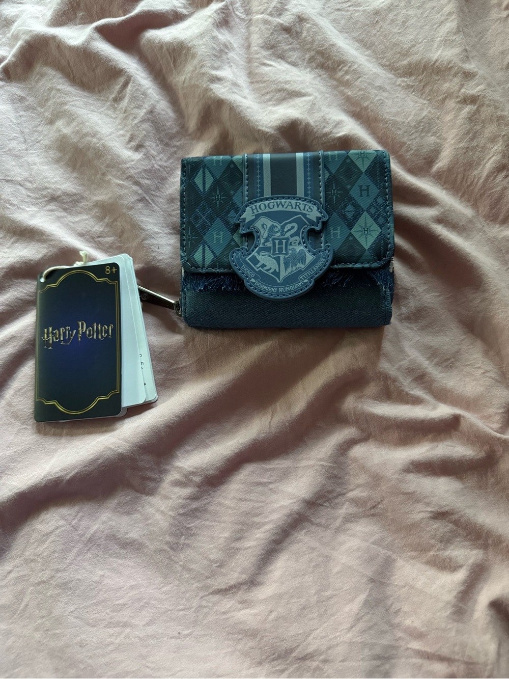 Loungefly Harry Potter Denim Hogwart’s Wallet